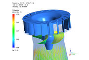 Development of hydraulics for a vertical Kaplan turbine