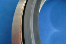 Diamond-coated mechanical seal: Dynamic stationary ring after 16. 000 h