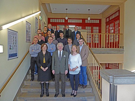 Universitätslehrgang Wasserkraft, Jahrgang 2015, Gruppenfoto Kick-off