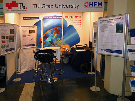 Unser Stand auf der Hydro 2013 - Institut für Hydraulische Strömungsmaschinen der TU Graz